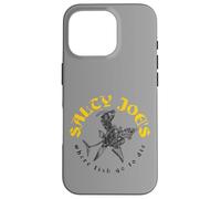 Salty Joe's Shark Reaper Distressed Black and Yellow Logo Case for iPhone 16 Pro