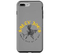 Salty Joe's Shark Reaper Distressed Black and Yellow Logo Case for iPhone 7 Plus/8 Plus