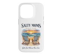 Salty Moms Beach Club Girls Just Wanna Have Sun Case for iPhone 14 Pro