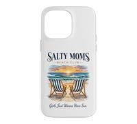 Salty Moms Beach Club Girls Just Wanna Have Sun Case for iPhone 14 Pro Max