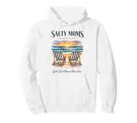 Salty Moms Beach Club Girls Just Wanna Have Sun Pullover Hoodie