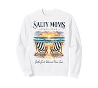 Salty Moms Beach Club Girls Just Wanna Have Sun Sweatshirt