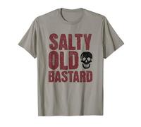 Salty Old Bastard, Funny Joke Grumpy Cranky Old Man T-Shirt