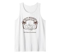 Salty Readers Beach Club Books Plot Twists & Sea Breezes Tank Top
