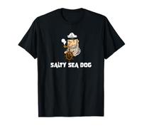 Salty Sea Dog Funny | Joke Sailor Sailing Yachting Gift T-Shirt