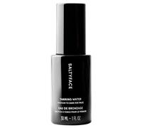 SALTYFACE - Tanning Water (Medium to Dark) - Self Tanner for Face, Neck, Ears, Chest - No Color Transfer - Oil Free, Fragrance Free - Streak-Free, Non-Clogging - Vegan Skin Care - 1 FL OZ (30 ML)