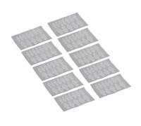 Saluaqui 10Pcs Double Layer Reusable Nail Sticker Pads Oval Forms for Nail Extension Tip for Professional Salon Or Home Use Easy to Apply and Ideal for Art Enthusiasts