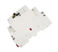 Saluaqui 2P 25A Contactor with Manual Home Use Design (2NO) | Compact and powerful design Noise below 15dB Innovative manual control functionality 70% size reduction for