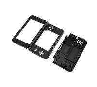 Saluaqui 3DS XL Case Replacement Kit White | Full Housing Cover Shell Repair Parts with Complete Set | Easy-to-Carry Design & Durable Plastic Material | Compatible with 3DS XL Systems (Red)