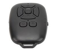 Saluaqui 4.0 Wireless Camera Remote Shutter Control for Selfie Photos & Videos | Multifunctional App Page Turner | Compact Black Design with Charging