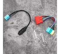 Saluaqui 5.0 Adapter Radio Connector - 20pin/8pin AUX Cable Car Stereo Adapter for 8L 8P - Low Power Consumption Wireless Music Transmission