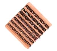 Saluaqui 63 Clusters Individual Lashes 7 Rows Mixed Soft Puffy Fake