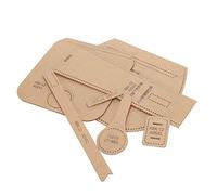 Saluaqui Acrylic Template Leather Craft Pattern for Shoulder Bag Messenger Bag Making Craft Tool Clear Accurate Cutting Design