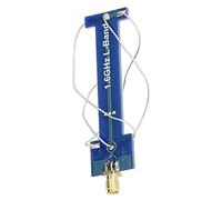 Saluaqui Advanced 4 Arm Helical Antenna PCB - Wide Range Positioning System Component | Blue 1.6-1.68GHz Electronic Relay Antenna | Aerospace & Meteorology Applications (Blue)