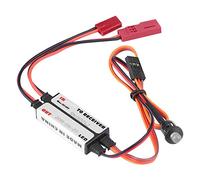 Saluaqui Advanced Rcexl K1 Opto Gas Engine Kill Switch with Fiber Optic Coupling for RC Model Engines - Safe Ignition Cut Off with Remote LED Indicator for DLA DLE DA Systems