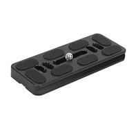 Saluaqui Aluminium Alloy Arrow Storage Case Plate for Arca Mount Ballhead with 1/4in Screw and Non-Slip Design (100mm)