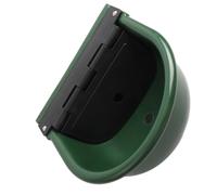 Saluaqui Automatic Float Valve Water Trough with Adjustable Water Level | Sturdy Plastic Drinking Bowl for Horses, Cattle & Sheep | Easy Hose Connection