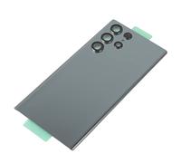 Saluaqui Back Glass Cover Replacement for Ultra 5G S908U S908F - Battery Door Housing Rear Panel in Black with Easy Installation Kit (Silver Grey)