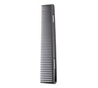 Saluaqui Barber Comb, Professional Fine Tooth Aluminum Metal Comb for Hair Styling, with Non Static Processing for Salon Home Hairdressing (Black)