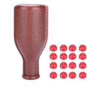Saluaqui Billiard Dice Shaker Bottle with 16 Numbered Tally Balls for Pool Games - Enhance Your Billiards Experience with Dice Bottle Accessories