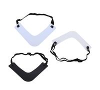 Saluaqui Chin Beard Trimmer Guide Adjustable Headband Beard Styling Tool 3pcs Flexible Neckline Guide for Precise Shaping with Snug Fit Hands-Free Design