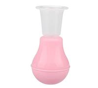Saluaqui Comfortable Breastfeeding Solution: Soft Silicone Nipple Correction Aspirator for Inverted Nipples - Portable & Easy-to-Use Nipple Puller for Women, Pink (Pink)