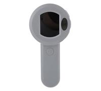 Saluaqui Digital Magnifier 50X with 2 Lighting Modes and 2-Inch IPS Screen Magnifying Glass for Jewelry, Banknote, Fabric Appraisal - Black (Grey)