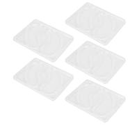 Saluaqui DIY Eye 5Pcs Reusable Eye Patch Tray Multifunctional Beauty Tool Compatible with Machine for Skincare Treatments