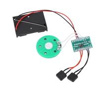 Saluaqui DIY Voice Greeting Card Module with 30s Recordable Sound Feature for Xmas Cards, Boxes & Crafts - Eco-Friendly PCB with Button Trigger
