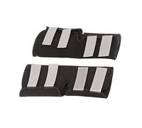 Saluaqui Dog Rear Legs Braces with Reflective Straps - Adjustable Hock Sleeves for Hind Arthritis and Sprain Support - XS Size Wraps for Pet Joint Relief and Injury Prevention (XS) (S) (M)