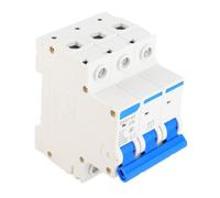 Saluaqui DZ47 63 C25 3P Miniature Current Circuit Breaker 25A 400V | High performance flame retardant materials Effective leakage and overload 0.1s fast leakage response time