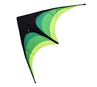 Saluaqui Easy to Assemble Prairie Triangle Kite for Kids and Adults with 1.6m Long Design and Spiral Tail - Perfect for Family Outdoor Games in Coastal and Inland Cities