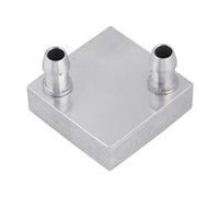 Saluaqui Efficient Water Cooling Head 40x40mm with Upper Effluent Structure for CPU Radiator and Industrial Use - Premium Aluminum Alloy Construction