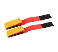 Saluaqui Elastic Team Fastening Tape for 3/5/8 Person Games - Stretchy Strap, Teamwork Coordination and Balance - Outdoor Training Equipment (Normal version 3 people)
