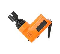 Saluaqui Electric String Winder Tool with Cutter for Ukulele, Guitar, Violin, Banjo - Multifunctional, Lightweight Instrument Accessories - White, 2.7"x4.3" Compact Design (Orange)