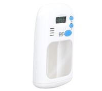 Saluaqui Electronic Medication Dispenser with Alarm Alerts and LCD Display | High Precise Timing for Medication Reminder | Portable, Multi-Compartment Organizer