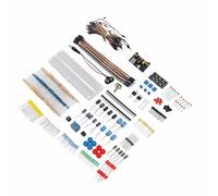 Saluaqui Electronics Component Kit Starter Fun Assortment with 830 Tie Points Breadboard Resistor Capacitor Diode for R3 Development Board