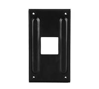Saluaqui Enhanced CPU Heatsink Bracket with Iron Backplate for and Platforms Including AM2/3/2+/3+ - Robust Black Design for Optimal Heat Dissipation