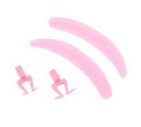 Saluaqui Eyelash Extension Separator Silicone Lash Isolation Tool (Rose | Reusable silicone base and legs washable lash splitting aid for salon use efficient grafting assistant for
