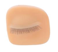 Saluaqui Eyelash Extensions Practice Eyelids Silicone Replacement for Mannequin Head Eyelash Extension Training Beauty Students Professionals (Right Eye)