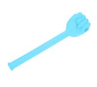 Saluaqui Fist Hammer Silicone Meridians Flexible Slip Handle Pat Tool for Comprehensive Relaxation Orange Color (Blue)
