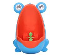 Saluaqui Fun Aiming Target Children Urinal Potty Training Urinal for Boys Wall Mounted Plastic for Toddlers (Blue)