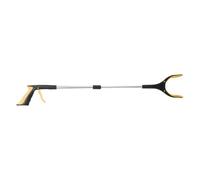 Saluaqui Grabber Reacher Tool, Foldable 32 Inch Long Pickup Tool with 360 Rotating Jaw, for Trash Picker Litter Nabber Mobility Aid (Yellow)