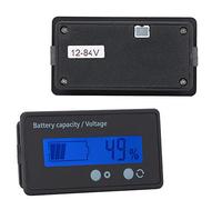 Saluaqui GY 6GS PCB HTN Battery Capacity Indicator for 12 84V Batteries LCD Display with Accurate Voltage Readings Simple Setup Design (Blue)