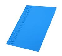 Saluaqui Heat Resistant Repair Pad, Solder Station Tools Repair Mat for Screw Storage for Desk Maintenance (Dark Blue)