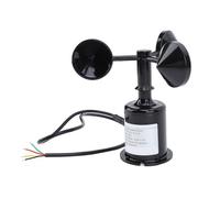 Saluaqui High Accuracy Wind Speed Monitoring Sensor with 0.8m Extension Cable, 3-Vane/Wing Anemometer Sensor, Compact Design, DC 5V, IP64