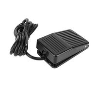 Saluaqui High-Performance Foot Controller for Enhanced Safety and Control, 250VAC 10A Anti-Slip Foot Pedal, Black Switch with IP67 Rating, Ideal for Motor Operations (Line length 2 meters)