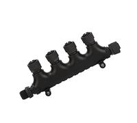 Saluaqui High-Performance NMEA 2000 4-Port Tee Connector for Lowrance Networks with M12 5-Pin IP67 Compatibility - Network Integration Accessory for Simrad B&G