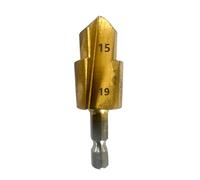 Saluaqui High-Precision Spigot Reamer Bit with Hexagonal Shank for PPR Plastics Pipes - Sturdy Bearing Steel Expanding Drill for Plumber's Reaming Tools - Versatile for Home and (20)