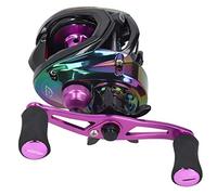 Saluaqui High-Speed Ratio 8.1:1 Baitcasting Fishing Reel - Lightweight Metal Casting Wheel for Smooth Performance in Freshwater/Saltwater (Right Hand)